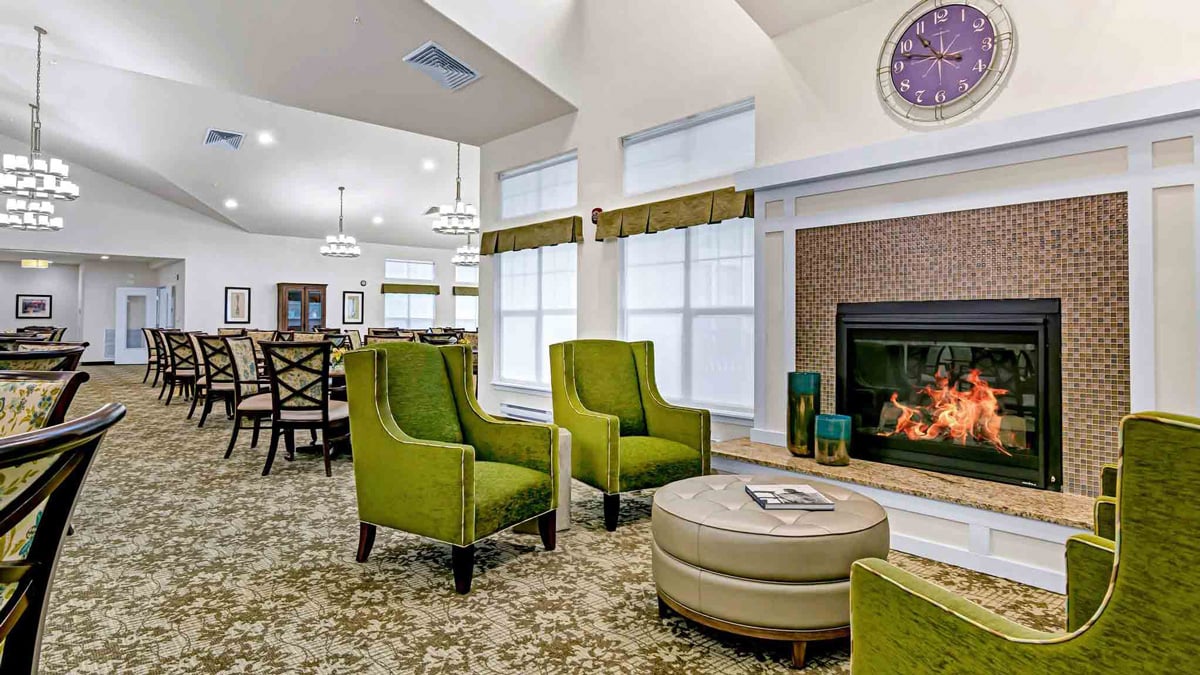 The dining room at Capitol Ridge